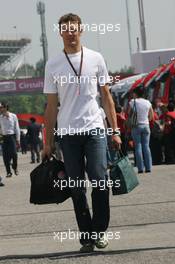 10.05.2007 Barcelona, Spain,  Alexander Wurz (AUT), Williams F1 Team - Formula 1 World Championship, Rd 4, Spanish Grand Prix, Thursday