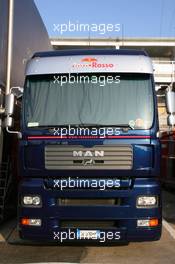 09.05.2007 Barcelona, Spain,  Toro Rosso Transporter - Formula 1 World Championship, Rd 4, Spanish Grand Prix, Wednesday