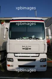 09.05.2007 Barcelona, Spain,  BMW Transporter - Formula 1 World Championship, Rd 4, Spanish Grand Prix, Wednesday