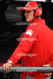 20.07.2007 Nürburg, Germany,  Michael Schumacher (GER), Scuderia Ferrari, Advisor - Formula 1 World Championship, Rd 10, European Grand Prix, Friday Practice