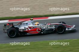 20.07.2007 Nürburg, Germany,  Lewis Hamilton (GBR), McLaren Mercedes, MP4-22 - Formula 1 World Championship, Rd 10, European Grand Prix, Friday Practice