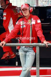 20.07.2007 Nürburg, Germany,  Michael Schumacher (GER), Scuderia Ferrari, Advisor - Formula 1 World Championship, Rd 10, European Grand Prix, Friday Practice