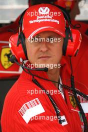 20.07.2007 Nürburg, Germany,  Michael Schumacher (GER), Scuderia Ferrari, Advisor - Formula 1 World Championship, Rd 10, European Grand Prix, Friday Practice