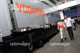 20.07.2007 Nürburg, Germany,  Lewis Hamilton (GBR), McLaren Mercedes - Formula 1 World Championship, Rd 10, European Grand Prix, Friday Practice