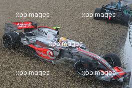 22.07.2007 Nürburg, Germany,  Lewis Hamilton (GBR), McLaren Mercedes, MP4-22 - Formula 1 World Championship, Rd 10, European Grand Prix, Sunday Race