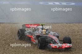 22.07.2007 Nürburg, Germany,  Lewis Hamilton (GBR), McLaren Mercedes, MP4-22 - Formula 1 World Championship, Rd 10, European Grand Prix, Sunday Race