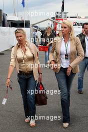 21.07.2007 Nürburg, Germany,  Corina Schumacher (GER), Corinna, Wife of Michael Schumacher - Formula 1 World Championship, Rd 10, European Grand Prix, Saturday