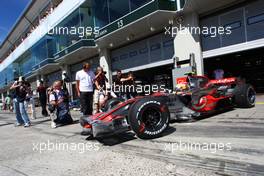 21.07.2007 Nürburg, Germany,  Lewis Hamilton (GBR), McLaren Mercedes, MP4-22 - Formula 1 World Championship, Rd 10, European Grand Prix, Saturday Practice