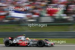 21.07.2007 Nürburg, Germany,  Lewis Hamilton (GBR), McLaren Mercedes, MP4-22 - Formula 1 World Championship, Rd 10, European Grand Prix, Saturday Qualifying