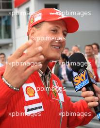 22.07.2007 Nürburg, Germany,  Michael Schumacher (GER), Scuderia Ferrari, Advisor - Formula 1 World Championship, Rd 10, European Grand Prix, Sunday, Race