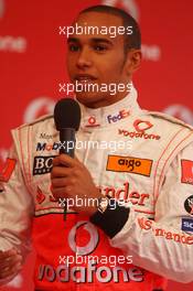 19.07.2007 Nürburg, Germany,  Lewis Hamilton (GBR), McLaren Mercedes, Vodafone Karting Event - Formula 1 World Championship, Rd 10, European Grand Prix, Thursday