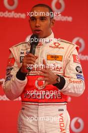 19.07.2007 Nürburg, Germany,  Lewis Hamilton (GBR), McLaren Mercedes, Vodafone Karting Event - Formula 1 World Championship, Rd 10, European Grand Prix, Thursday