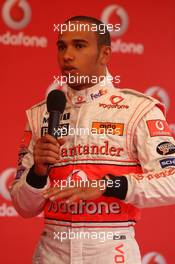 19.07.2007 Nürburg, Germany,  Lewis Hamilton (GBR), McLaren Mercedes, Vodafone Karting Event - Formula 1 World Championship, Rd 10, European Grand Prix, Thursday