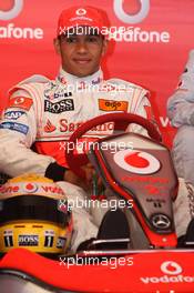 19.07.2007 Nürburg, Germany,  Lewis Hamilton (GBR), McLaren Mercedes, Vodafone Karting Event - Formula 1 World Championship, Rd 10, European Grand Prix, Thursday