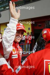 28.10.2007, Mugello, Italy,  Michael Schumacher (GER), Scuderia Ferrari, Advisor - Ferrari World Finals