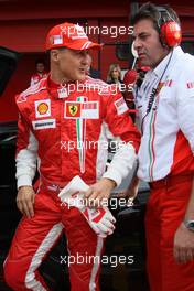 28.10.2007, Mugello, Italy,  Michael Schumacher (GER), Scuderia Ferrari, Advisor drives the Ferrari FXX - Ferrari World Finals