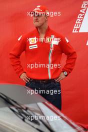 28.10.2007, Mugello, Italy,  Michael Schumacher (GER), Scuderia Ferrari, Advisor drives the Ferrari FXX - Ferrari World Finals