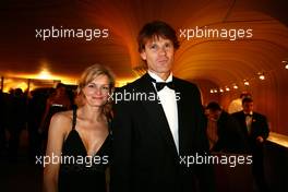 07.12.2007 Monte-Carlo, Monaco,   Marcus Gronholm (FIN), BP Ford World Rally Team, and his wife - 2007 FIA Gala Prize Giving Ceremony