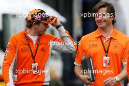 29.06.2007 Magny-Cours, France,  Christijan Albers (NED), Spyker F1 Team - Formula 1 World Championship, Rd 8, French Grand Prix, Friday