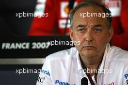 29.06.2007 Magny-Cours, France,  John Howett (GBR), Toyota Racing, President TMG - Formula 1 World Championship, Rd 8, French Grand Prix, Friday Press Conference