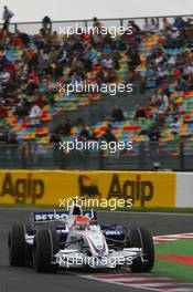 29.06.2007 Magny-Cours, France,  Robert Kubica (POL), BMW Sauber F1 Team, F1.07 - Formula 1 World Championship, Rd 8, French Grand Prix, Friday Practice