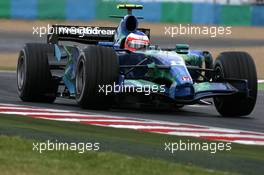 29.06.2007 Magny-Cours, France,  Rubens Barrichello (BRA), Honda Racing F1 Team, RA107 - Formula 1 World Championship, Rd 8, French Grand Prix, Friday Practice