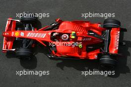 29.06.2007 Magny-Cours, France,  Kimi Raikkonen (FIN), Räikkönen, Scuderia Ferrari, F2007 - Formula 1 World Championship, Rd 8, French Grand Prix, Friday Practice