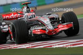 29.06.2007 Magny-Cours, France,  Fernando Alonso (ESP), McLaren Mercedes, MP4-22 - Formula 1 World Championship, Rd 8, French Grand Prix, Friday Practice