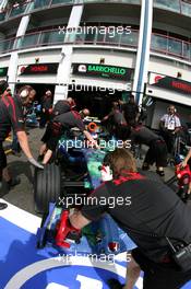 29.06.2007 Magny-Cours, France,  Rubens Barrichello (BRA), Honda Racing F1 Team - Formula 1 World Championship, Rd 8, French Grand Prix, Friday