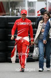 29.06.2007 Magny-Cours,  Felipe Massa (BRA), Scuderia Ferrari - Formula 1 World Championship, Rd 8, French Grand Prix, Friday