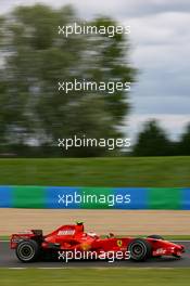 29.06.2007 Magny-Cours, France,  Kimi Raikkonen (FIN), Räikkönen, Scuderia Ferrari, F2007 - Formula 1 World Championship, Rd 8, French Grand Prix, Friday Practice