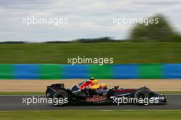 29.06.2007 Magny-Cours, France,  Mark Webber (AUS), Red Bull Racing, RB3 - Formula 1 World Championship, Rd 8, French Grand Prix, Friday Practice