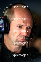 29.06.2007 Magny-Cours, France,  Adrian Newey (GBR), Red Bull Racing (ex. McLaren), Technical Operations Director - Formula 1 World Championship, Rd 8, French Grand Prix, Friday Practice