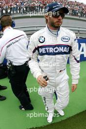 01.07.2007 Magny-Cours, France,  Nick Heidfeld (GER), BMW Sauber F1 Team  - Formula 1 World Championship, Rd 8, French Grand Prix, Sunday Pre-Race Grid