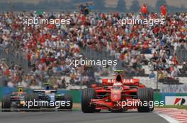 01.07.2007 Magny-Cours, France,  Kimi Raikkonen (FIN), Räikkönen, Scuderia Ferrari  - Formula 1 World Championship, Rd 8, French Grand Prix, Sunday Race