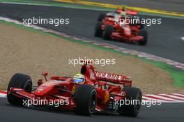 01.07.2007 Magny-Cours, France,  Felipe Massa (BRA), Scuderia Ferrari, F2007 - Formula 1 World Championship, Rd 8, French Grand Prix, Sunday Race