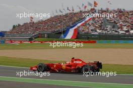 01.07.2007 Magny-Cours, France,  Kimi Raikkonen (FIN), Räikkönen, Scuderia Ferrari  - Formula 1 World Championship, Rd 8, French Grand Prix, Sunday Race