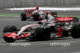 01.07.2007 Magny-Cours, France,  Fernando Alonso (ESP), McLaren Mercedes - Formula 1 World Championship, Rd 8, French Grand Prix, Sunday Race