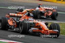 01.07.2007 Magny-Cours, France,  Christijan Albers (NED), Spyker F1 Team - Formula 1 World Championship, Rd 8, French Grand Prix, Sunday Race