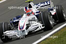 30.06.2007 Magny-Cours, France,  Robert Kubica (POL), BMW Sauber F1 Team, F1.07 - Formula 1 World Championship, Rd 8, French Grand Prix, Saturday Qualifying