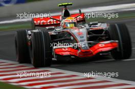 30.06.2007 Magny-Cours, France,  Lewis Hamilton (GBR), McLaren Mercedes, MP4-22 - Formula 1 World Championship, Rd 8, French Grand Prix, Saturday Practice
