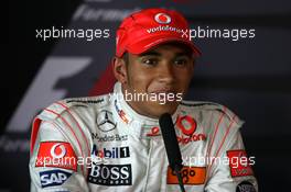 30.06.2007 Magny-Cours, France,  Lewis Hamilton (GBR), McLaren Mercedes - Formula 1 World Championship, Rd 8, French Grand Prix, Saturday Press Conference