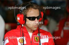 30.06.2007 Magny-Cours, France,  Luca Badoer (ITA), Test Driver, Scuderia Ferrari - Formula 1 World Championship, Rd 8, French Grand Prix, Saturday Practice