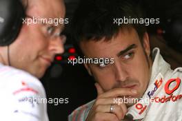 30.06.2007 Magny-Cours, France,  Fernando Alonso (ESP), McLaren Mercedes - Formula 1 World Championship, Rd 8, French Grand Prix, Saturday Practice