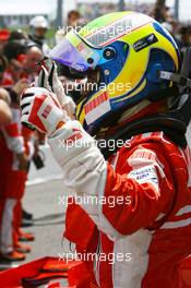 30.06.2007 Magny-Cours, France,  Pole Position, 1st, Felipe Massa (BRA), Scuderia Ferrari - Formula 1 World Championship, Rd 8, French Grand Prix, Saturday Qualifying