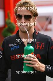 30.06.2007 Magny-Cours, France,  Jenson Button (GBR), Honda Racing F1 Team - Formula 1 World Championship, Rd 8, French Grand Prix, Saturday