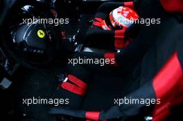 30.06.2007 Magny-Cours, France,  Helmet of Michael Schumacher (GER), Scuderia Ferrari, Advisor in the Ferrari FXX- Formula 1 World Championship, Rd 8, French Grand Prix, Saturday