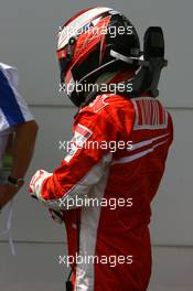 30.06.2007 Magny-Cours, France,  Kimi Raikkonen (FIN), Räikkönen, Scuderia Ferrari - Formula 1 World Championship, Rd 8, French Grand Prix, Saturday Qualifying
