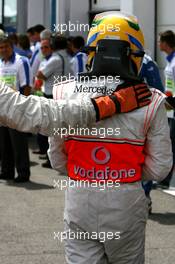 30.06.2007 Magny-Cours, France,  2nd, Lewis Hamilton (GBR), McLaren Mercedes, MP4-22 - Formula 1 World Championship, Rd 8, French Grand Prix, Saturday Qualifying