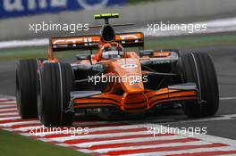 30.06.2007 Magny-Cours, France,  Christijan Albers (NED), Spyker F1 Team, F8-VII - Formula 1 World Championship, Rd 8, French Grand Prix, Saturday Practice